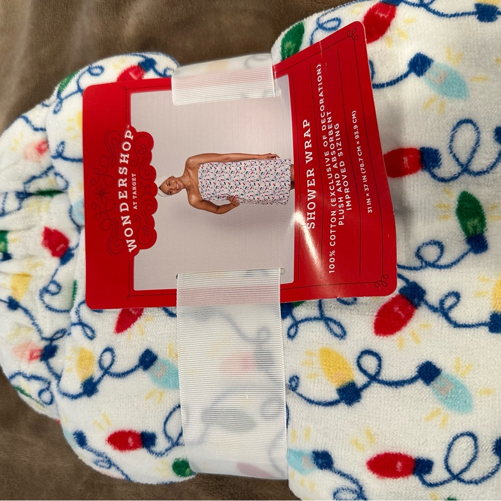 Shower wrap